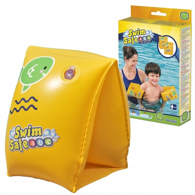 BESTWAY Swim Safe ArmBands For Babies 10in x 6in