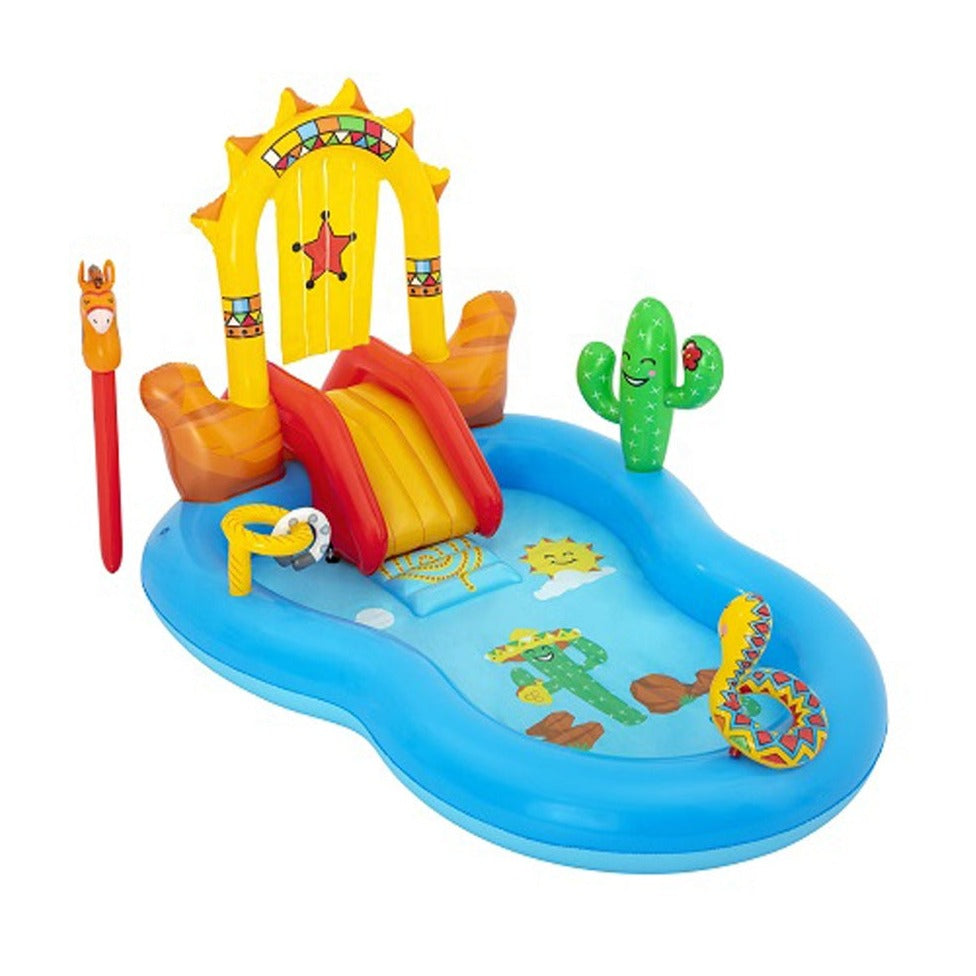 BESTWAY Wild West Play Centre Pool 8ft 8in x 6ft 2in x 55in