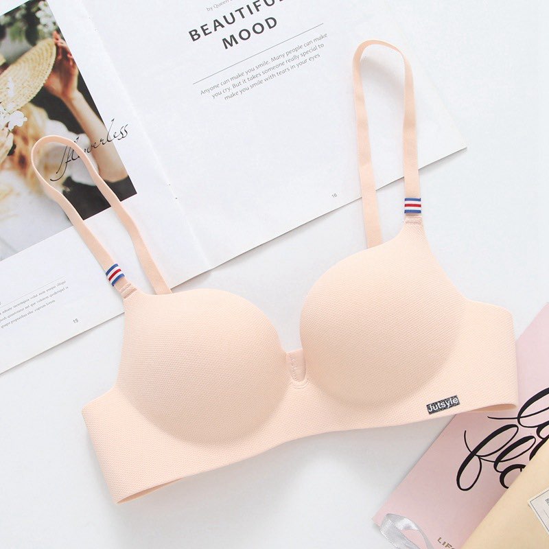 Push Up Comfortable Seamless Padded T-Shirt Bra 3D77