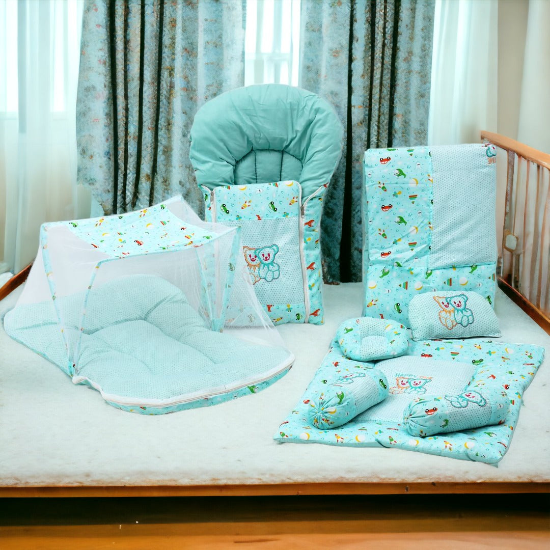 SOHNI MOHNI 8x PIECES BEDDING SET