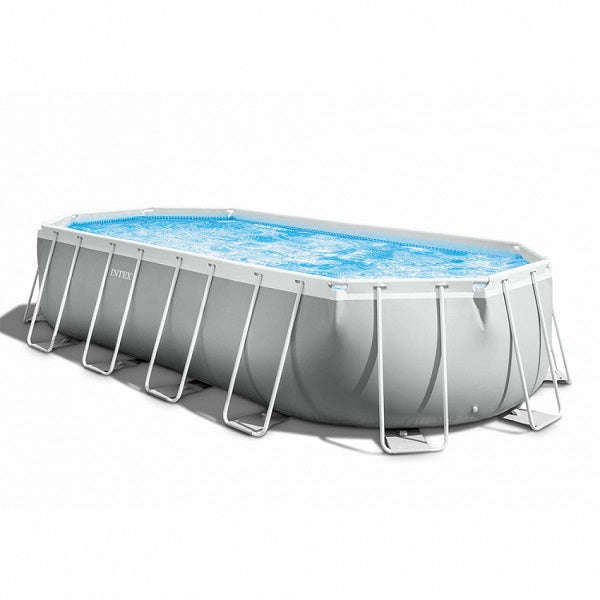 INTEX Prism Frame Oval Pool For Children 20ft X 10ft X 48in