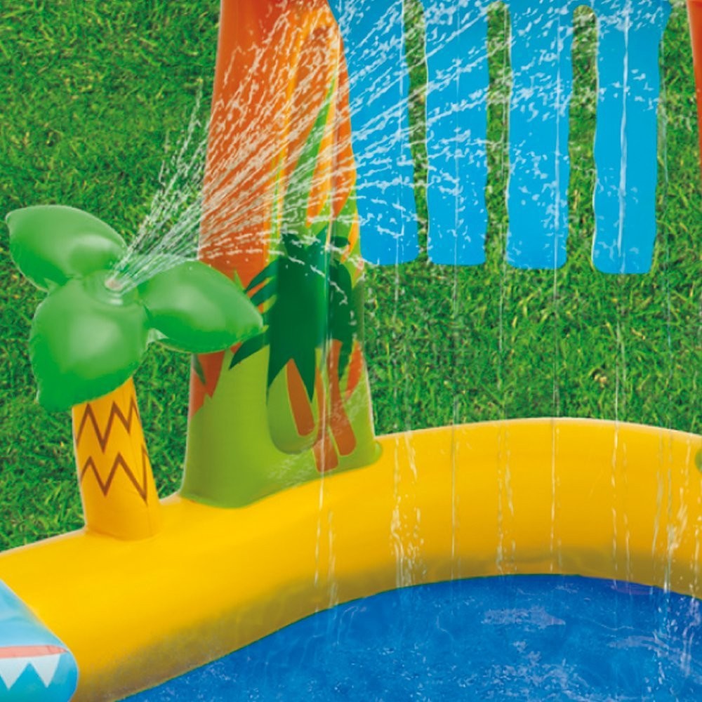 INTEX Dino Play Pool For Children 8ft 2in X 6ft 3in X 3ft 7in