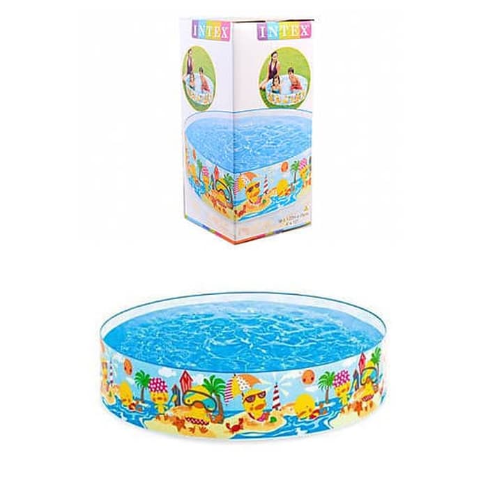 INTEX Ocean Snapset Pool For Kids 4ft x 10in