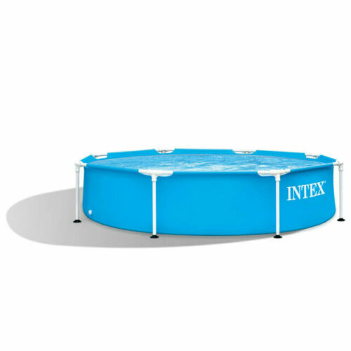 INTEX Metal Frame Swimming Pool For Kids 8ft x 20in