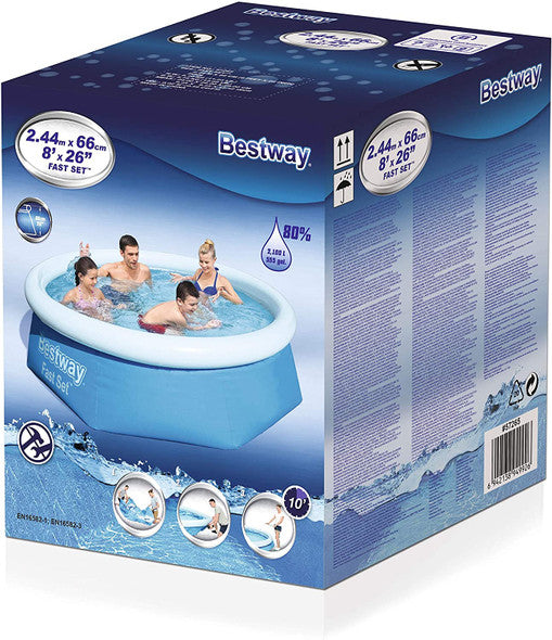 BESTWAY Round Ground Pool for Kids 12ft x 30in