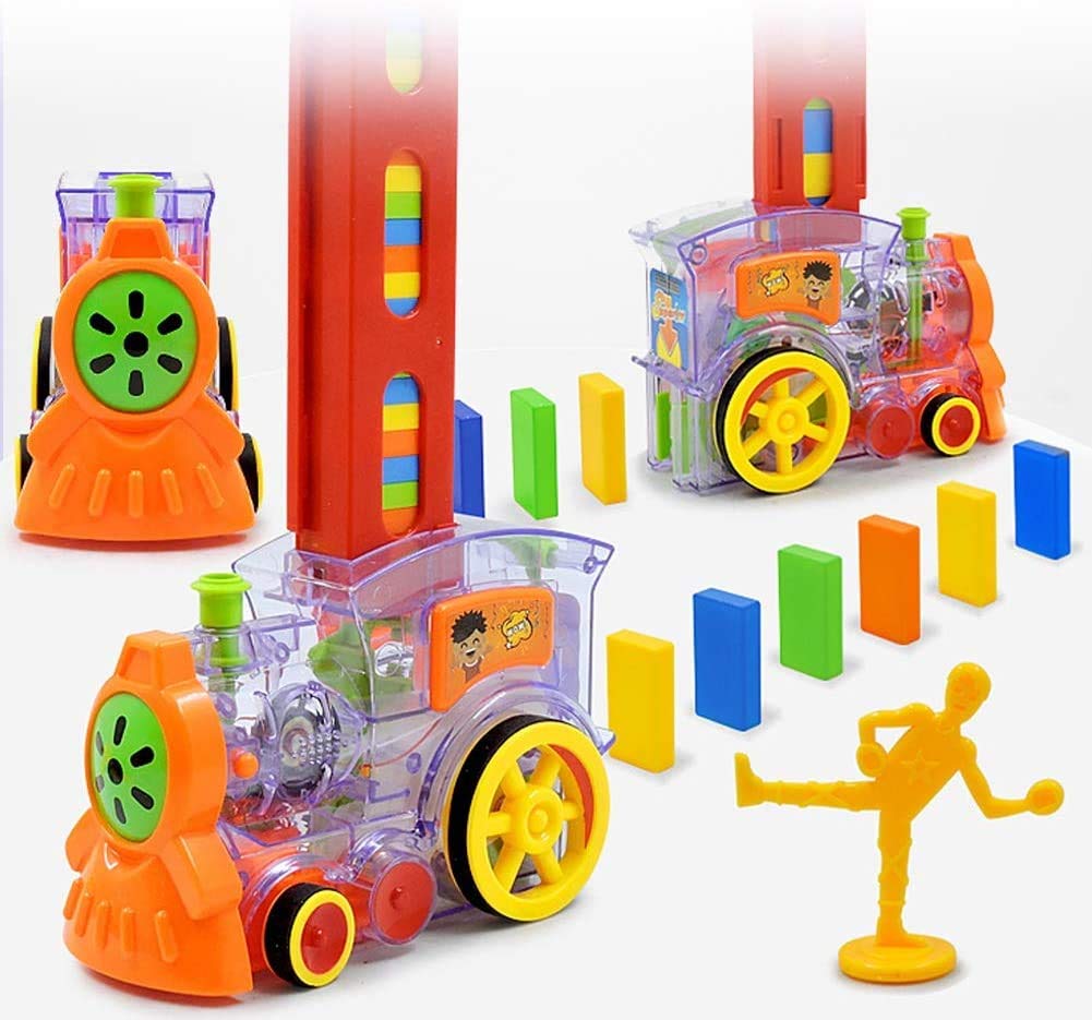 Domino Train Toy Set - 80 Pcs